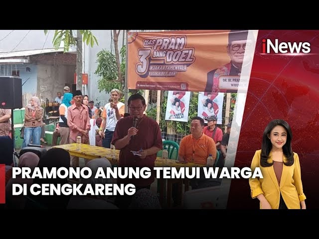 Pramono Anung Bahas Pendidikan untuk Disabilitas saat Kampanye di Cengkareng