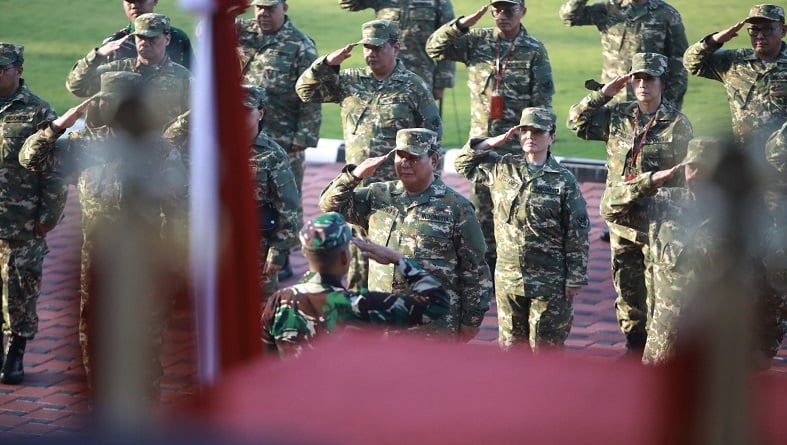 Prabowo dan Para Menteri Tinggalkan Akmil Magelang, Istana: Kabinet Paling Kompak