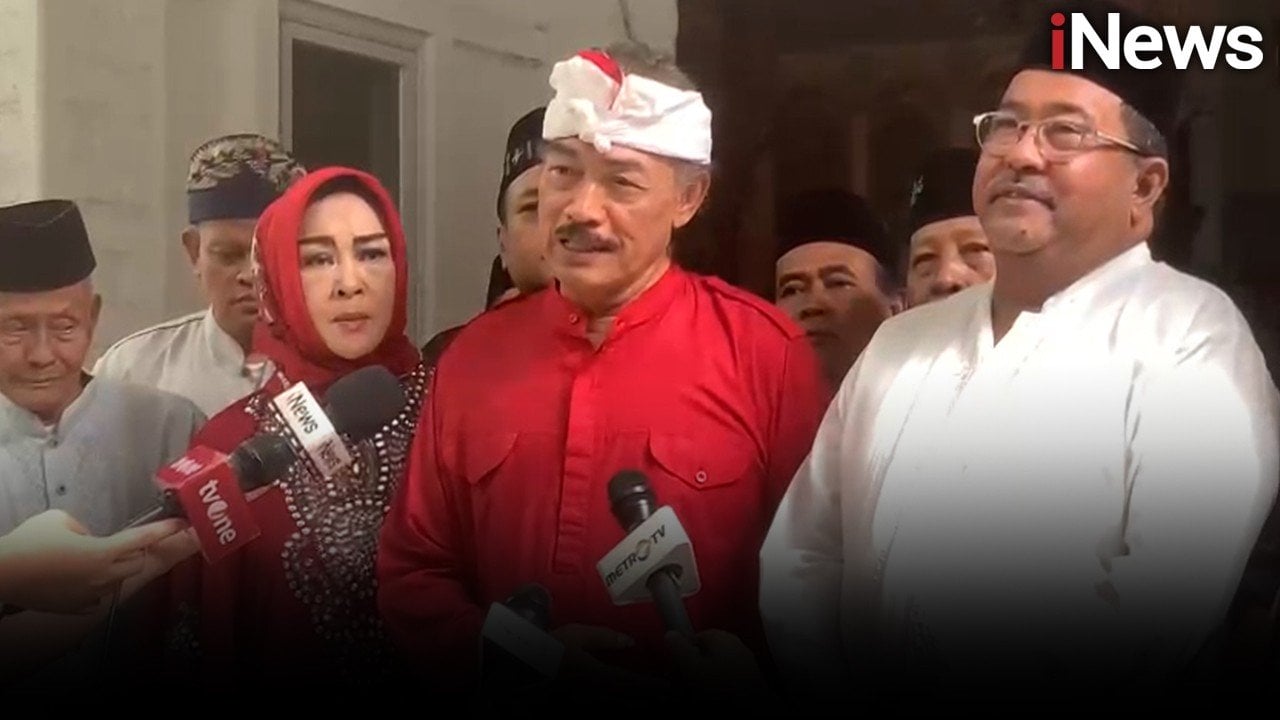 Rano Karno Kunjungi Gus Nuril, Dapat Pesan Jaga Budaya Betawi