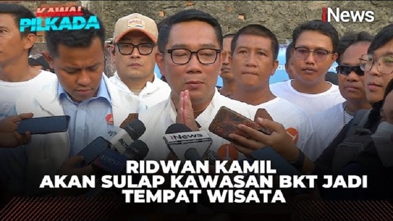 Janji Ridwan Kamil jika Terpilih Pimpin Jakarta: BKT Jadi Tempat Wisata