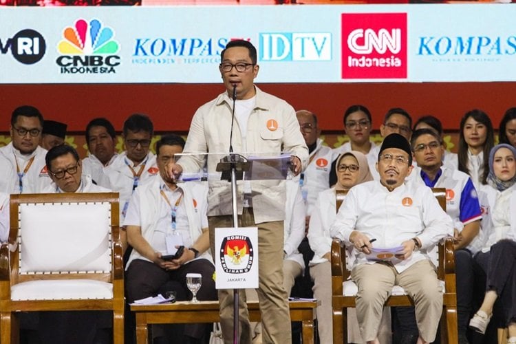 Ridwan Kamil Optimistis Elektabilitasnya Naik usai Debat Pilgub Jakarta