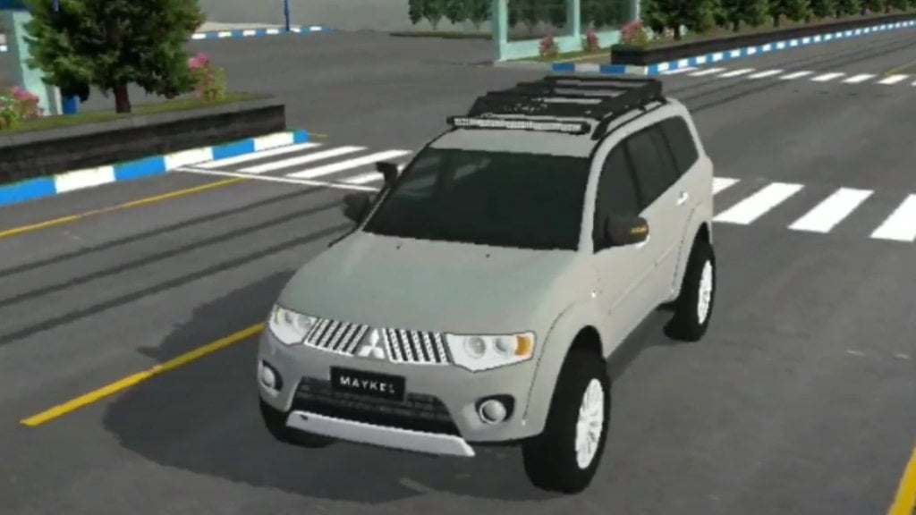 Link Download MOD BUSSID Mobil Pajero yang Unik dan Keren 