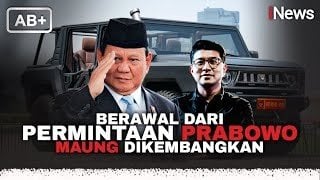 AB+: Melihat Spesifikasi Maung Pindad, Mobil Taktis Dikendarai Presiden Prabowo