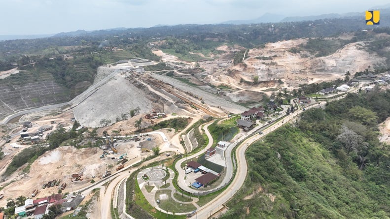 Pembangunan Bendungan Jlantah di Karanganyar Tembus 93,25 Persen, Siap Diresmikan Awal 2025