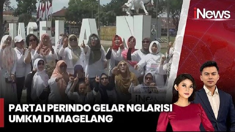 Partai Perindo dan Relawan Kartini Aman Gelar Aksi Ngelarisi UMKM Kuliner di Magelang