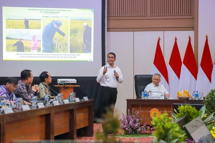 Mentan Amran Gandeng Perguruan Tinggi Dorong Inovasi Teknologi Pertanian