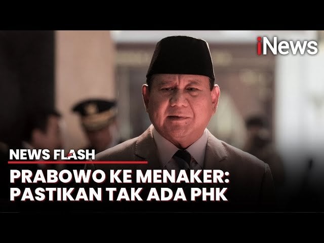 Prabowo Minta Operasional Sritex Tetap Jalan, Meski Pailit