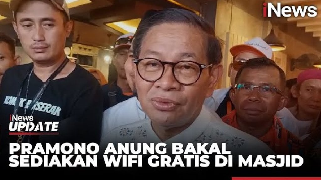 Pramono Anung Janji Hadirkan Wifi Gratis untuk Setiap Masjid dan Ruang Publik di Jakarta