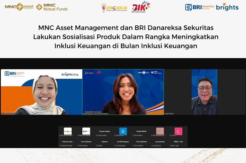 MNC Asset Management dan BRI Danareksa Sekuritas Sosialisasi Produk untuk Dorong Inklusi Keuangan