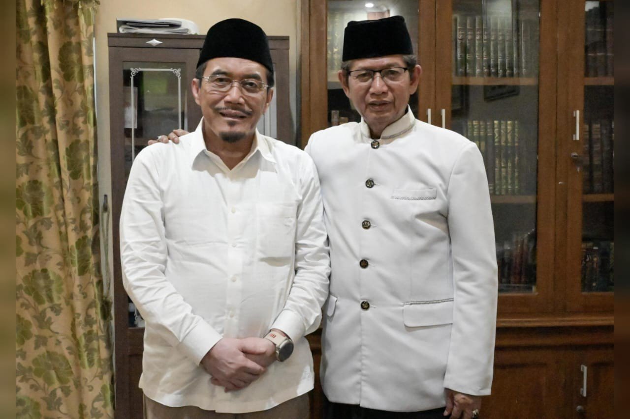 Bertemu Sahabat Lama, Suswono Serap Inspirasi dari Wakil Ketua MUI KH Yusuf Aman