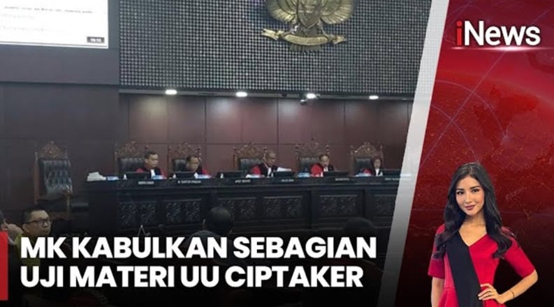 MK Kabulkan Sebagian Uji Materi Cipta Kerja, Ribuan Buruh Sujud Syukur