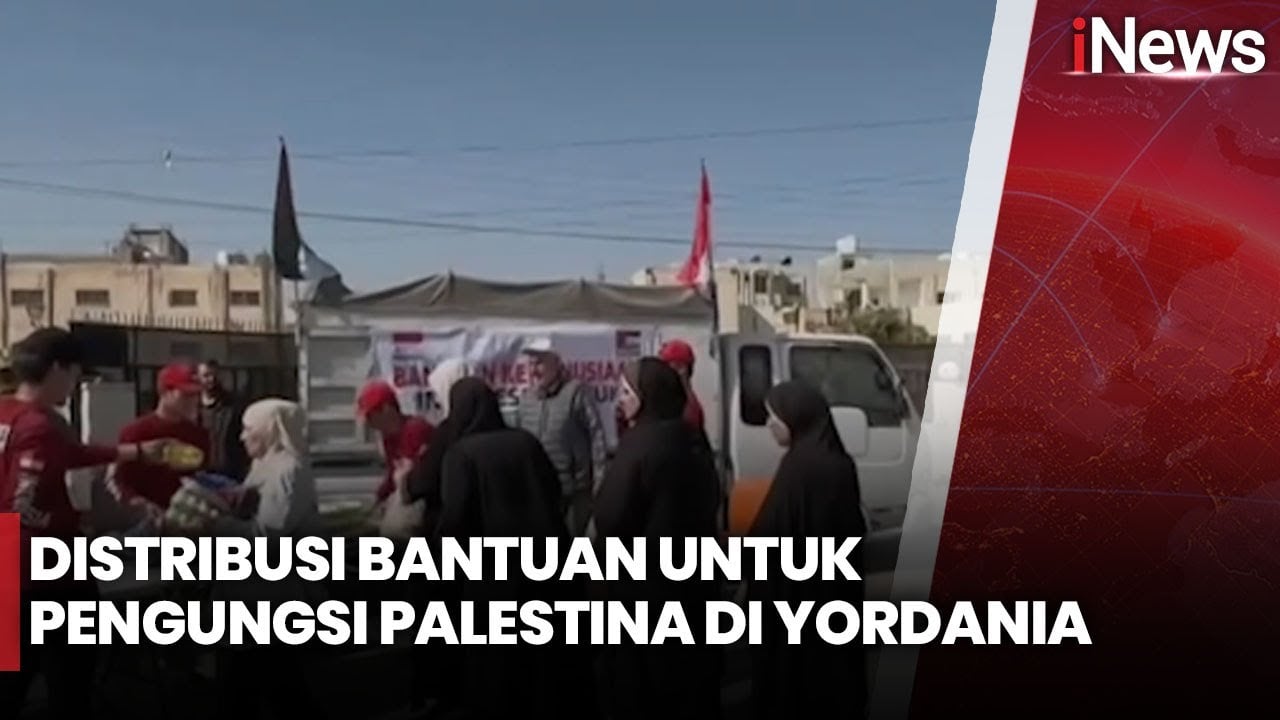 Relawan Terus Salurkan Bantuan untuk Pengungsi Palestina di Tengah Serangan Roket Israel 