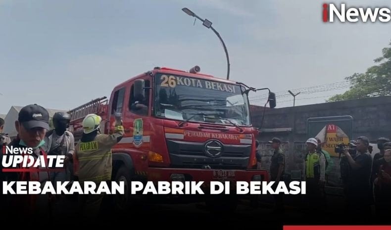 Kebakaran Pabrik Minyak Goreng di Bekasi, 7 Orang Tewas