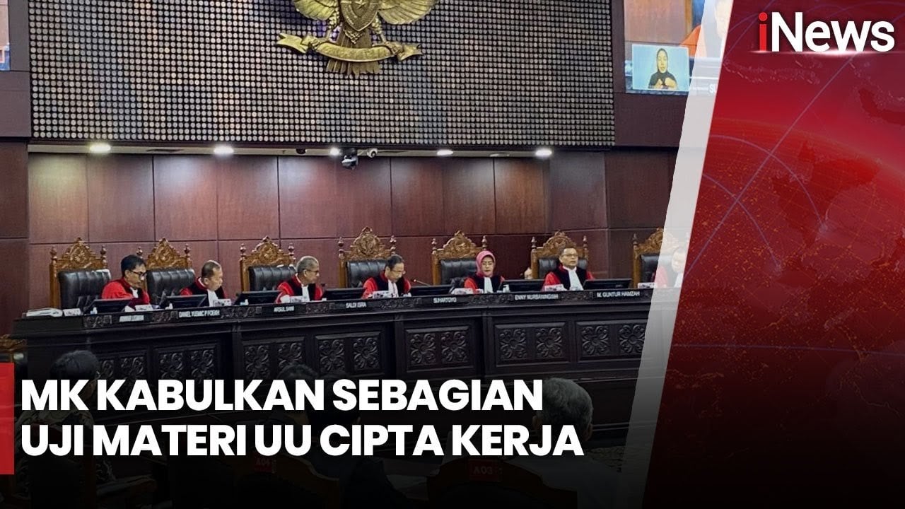 Buruh Bersorak Sambut Keputusan MK yang Kabulkan Sebagian Uji Materi UU Cipta Kerja