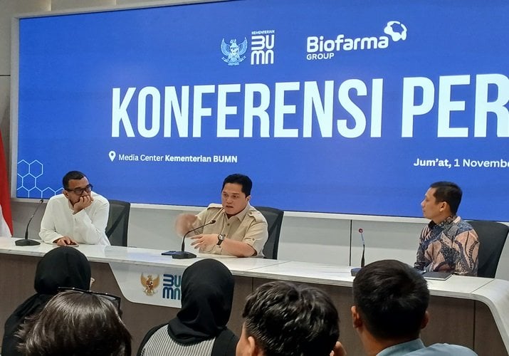 Bio Farma Raih Kontrak Ekspor Vaksin Senilai Rp1,4 Triliun ke Brasil