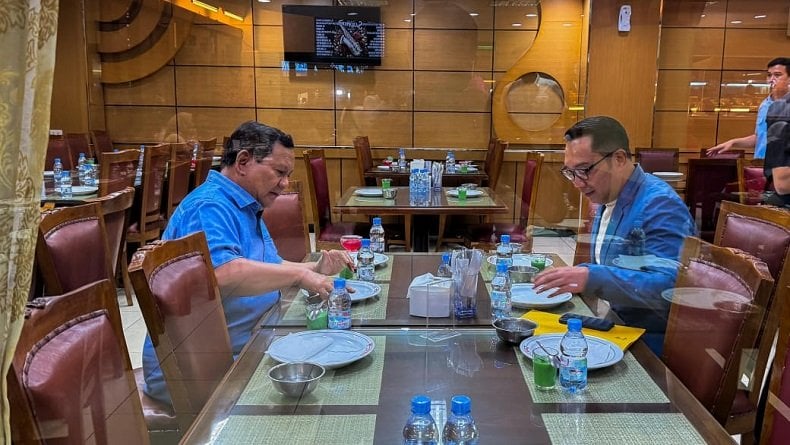 Makan Malam bareng Jadi Sinyal Prabowo Dukung Ridwan Kamil? Pengamat: Fix!