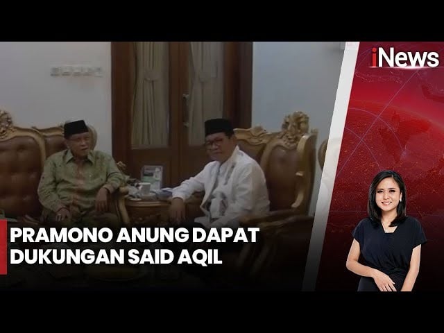 Sambangi Ponpes Luhur Al-Tsaqafah, Pramono Anung Dapat Dukungan Said Aqil