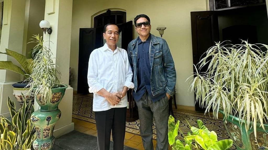 Desta dan Andre Taulany Bertamu ke Rumah Jokowi di Solo, Ngapain Saja?