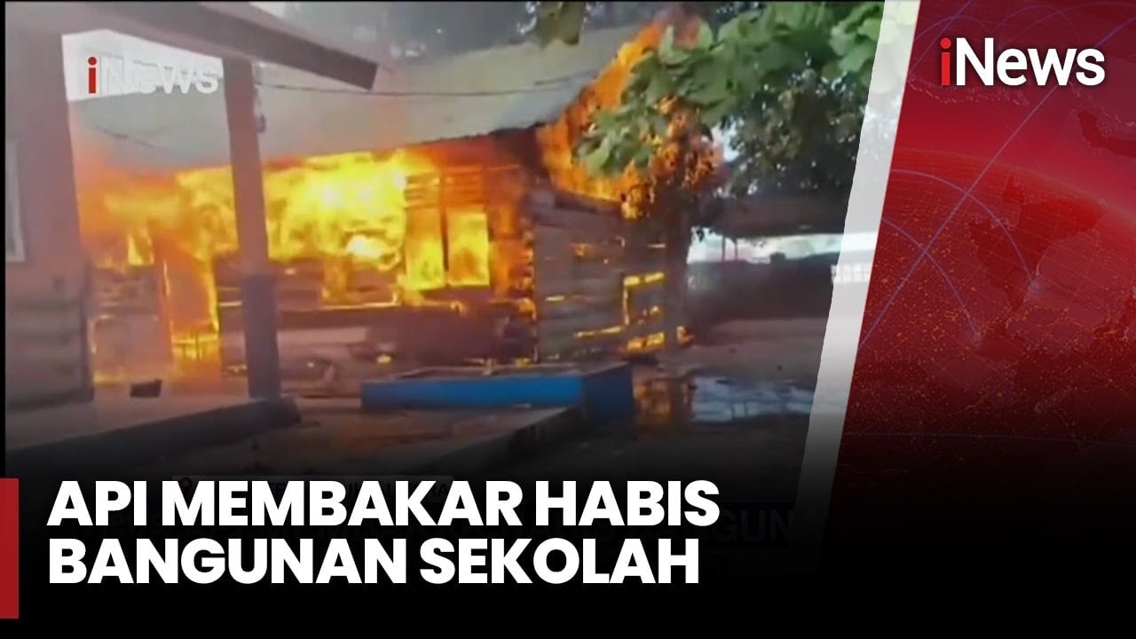 Gedung Sekolah Dasar di Ternate Ludes Terbakar, Kerugian hingga Ratusan Juta Rupiah