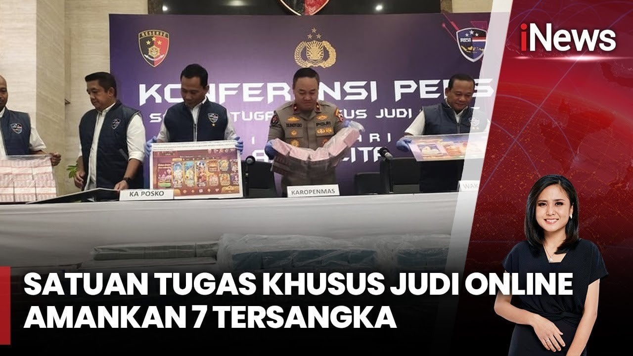 Polri Bongkar Kasus Judi Online Skala Internasional, Sita Barang Bukti Rp70 Miliar 