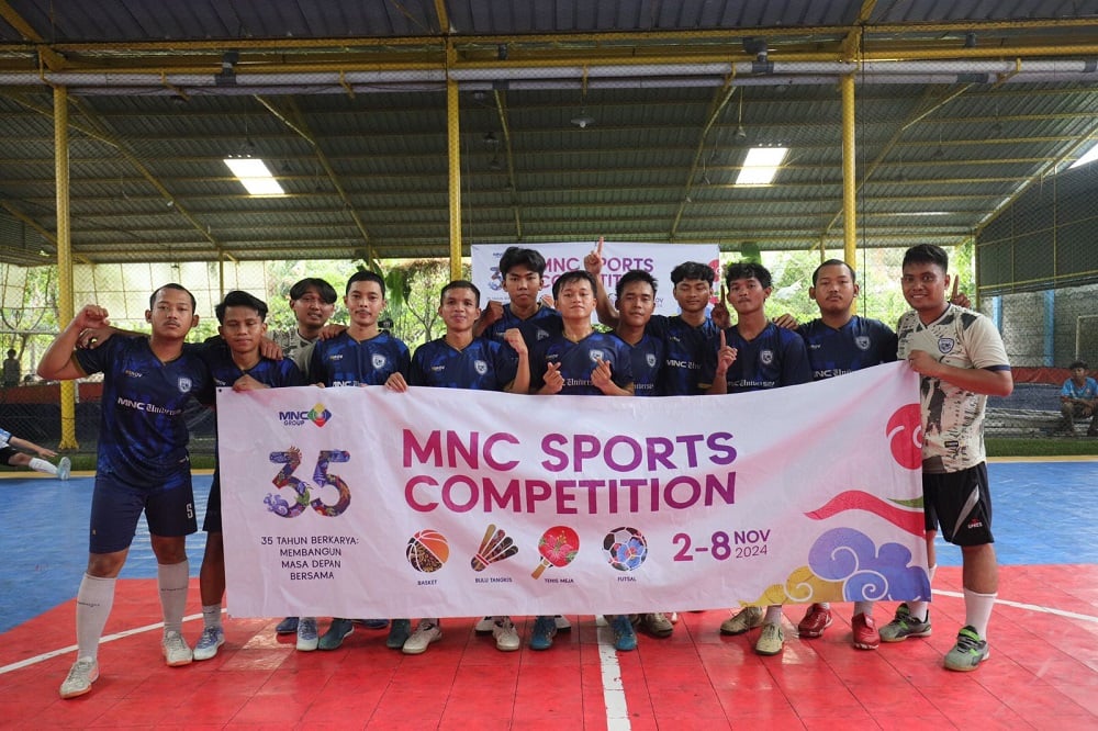 Selamat! MNC University Juara Turnamen Futsal MNC Sport Competition