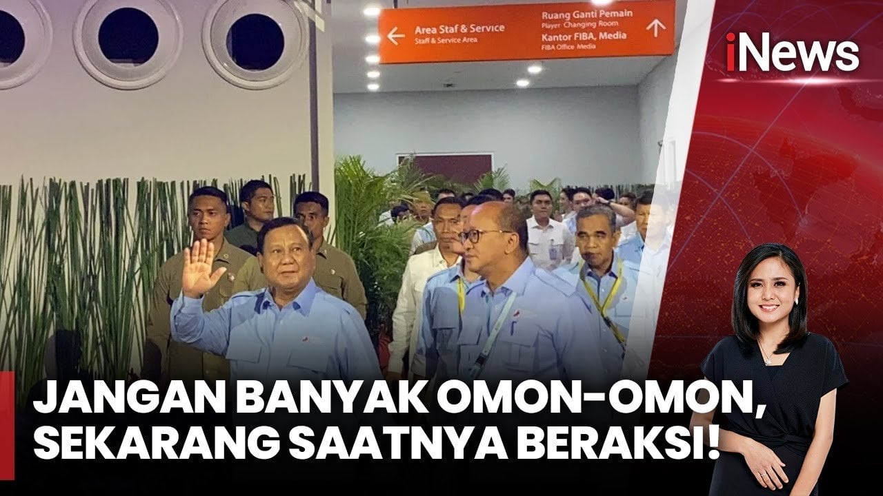 Instruksi Prabowo kepada Para Menteri: Jangan Banyak Omon-Omon, Saatnya Beraksi!