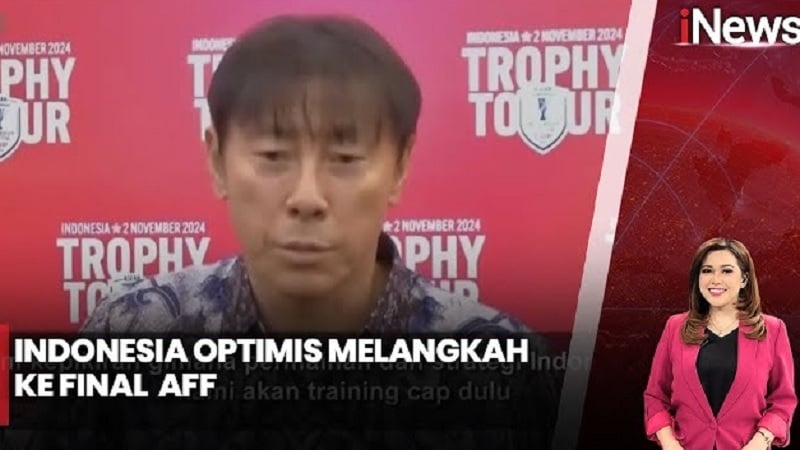 Shin Tae-yong Targetkan Timnas Indonesia Tembus Final Piala AFF 2024 dengan Skuad U-22 