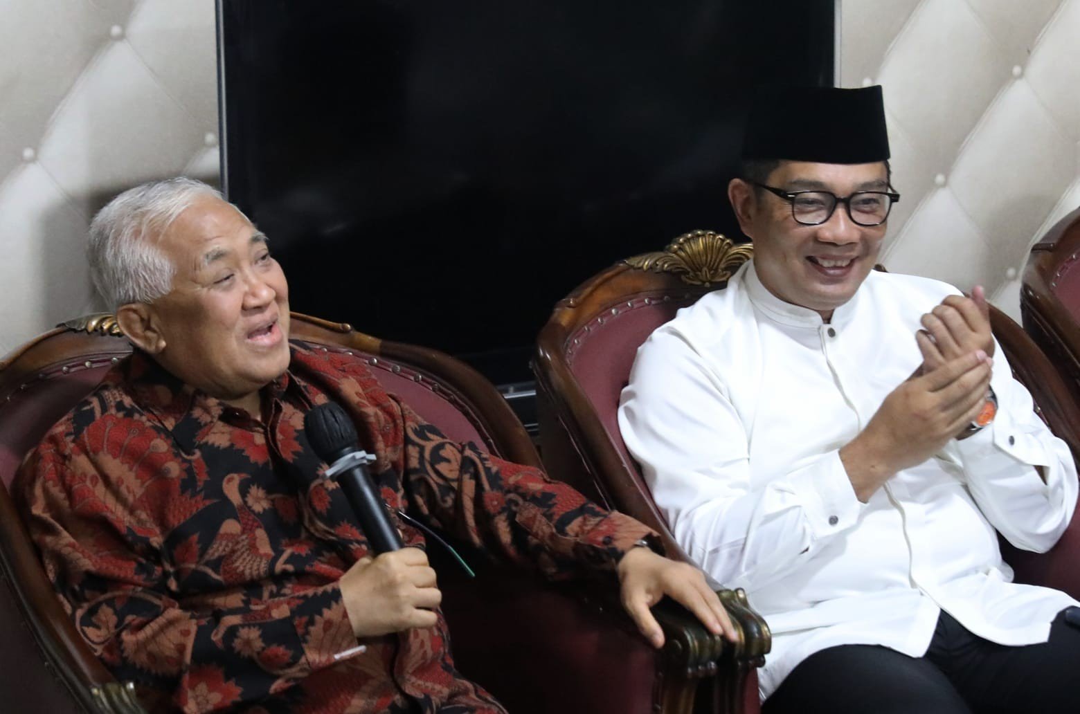 Din Syamsuddin Tegaskan Dukungan untuk Pasangan Ridwan Kamil-Suswono