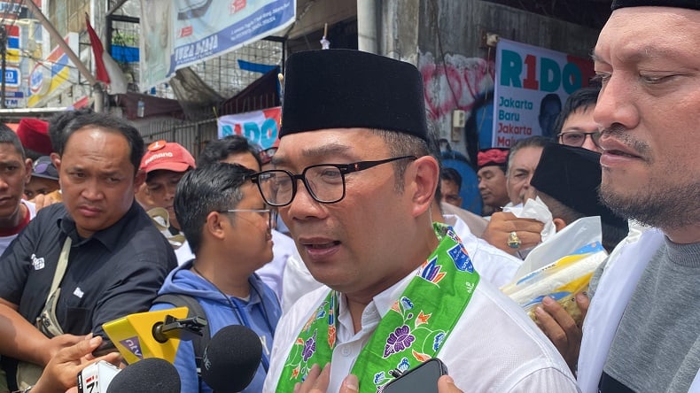 18 Organisasi di Tanah Abang Dukung RIDO, Ridwan Kamil Terharu