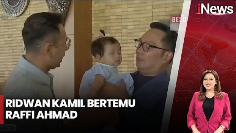 Ridwan Kamil Bertemu Raffi Ahmad, bakal Bikin Acara untuk Generasi Muda