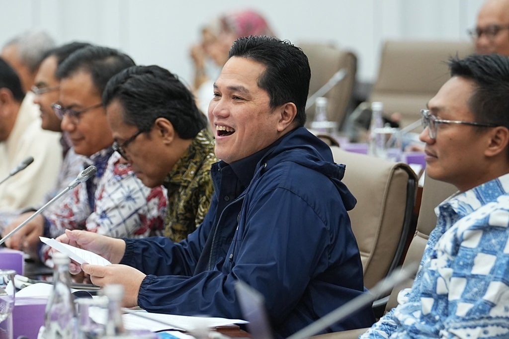 Erick Thohir Siapkan Aset Bank Mandiri untuk Bangun Kantor Danantara