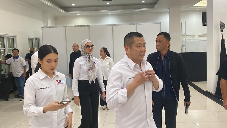 Hary Tanoesoedibjo Hadiri Penetapan Jajaran Pimpinan Partai Perindo