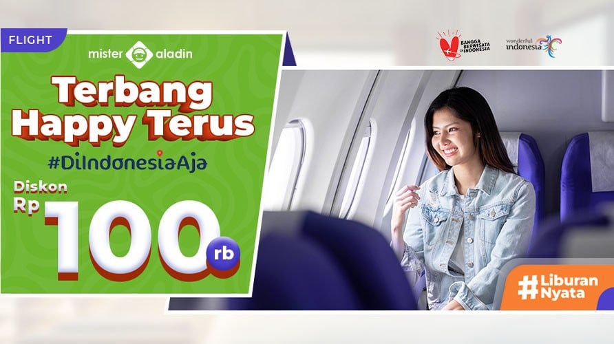 Mudahnya Terbang ke Destinasi Impian: Diskon Rp100.000 Liburan di Indonesia