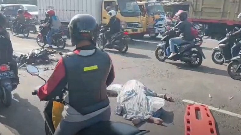 Identitas Pemotor Tewas Kecelakaan Hindari Penyeberang Jalan di Sidoarjo, Luki Warga Jombang