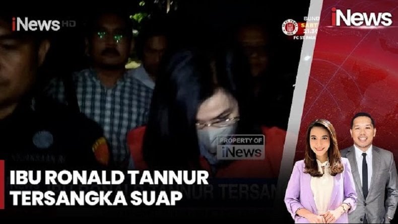 Gunakan Rompi Tahanan dan Tangan Diborgol, Ibu Ronald Tannur Dibawa ke Rutan Surabaya