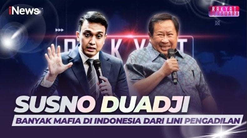 RAKYAT BERSUARA: Susno Duadji Sebut Rantai Mafia Peradilan dari Penyidik hingga Hakim