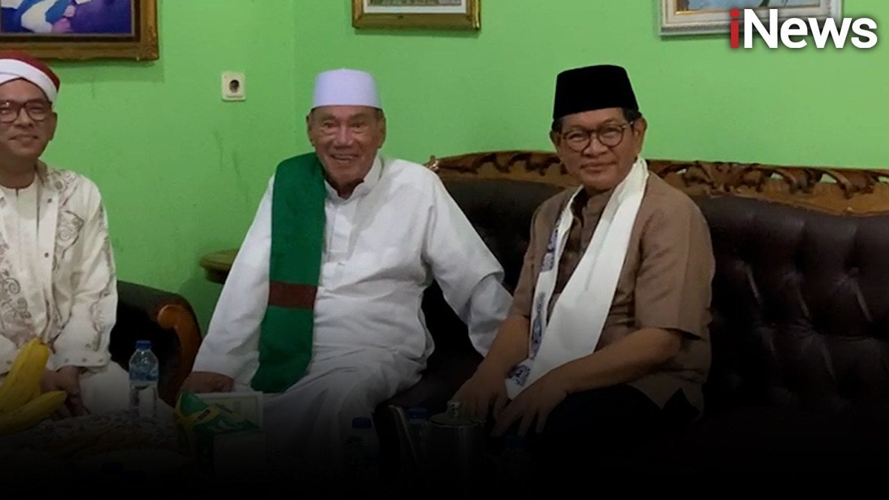 Pramono Minta Didoakan saat Sowan ke Habib Muhammad bin Abdurrahman Assegaf