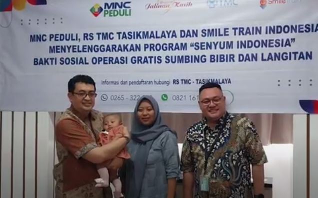 Operasi Bibir Sumbing MNC Peduli-RS TMC Disambut Antusias Warga Tasikmalaya