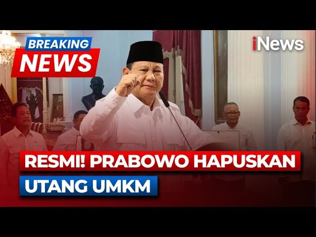 Prabowo Hapus Kredit Macet Petani hingga Nelayan Senilai Rp10 Triliun