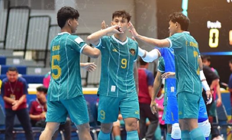 Klasemen Akhir Grup B Piala AFF Futsal 2024: Indonesia Sapu Bersih Kemenangan