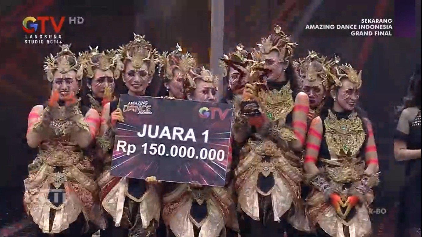 Sakti Manca dari Bali Juarai Amazing Dance Indonesia 2024 GTV, Kualitas Level Internasional!   