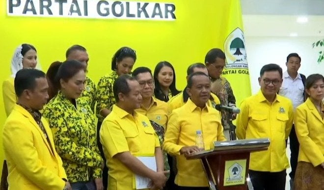 Bahlil Umumkan Agus Gumiwang Jadi Dewan Pembina Partai Golkar