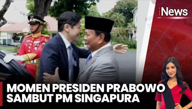 Presiden Prabowo dan PM Lawrence Wong Bahas Kerja Sama Bilateral RI-Singapura