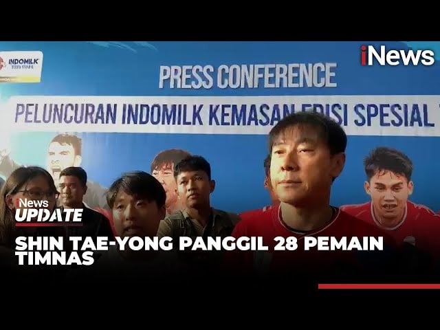 Shin Tae-yong Akan Panggil 28 Pemain Timnas Indonesia di Kualifikasi Piala Dunia 2026