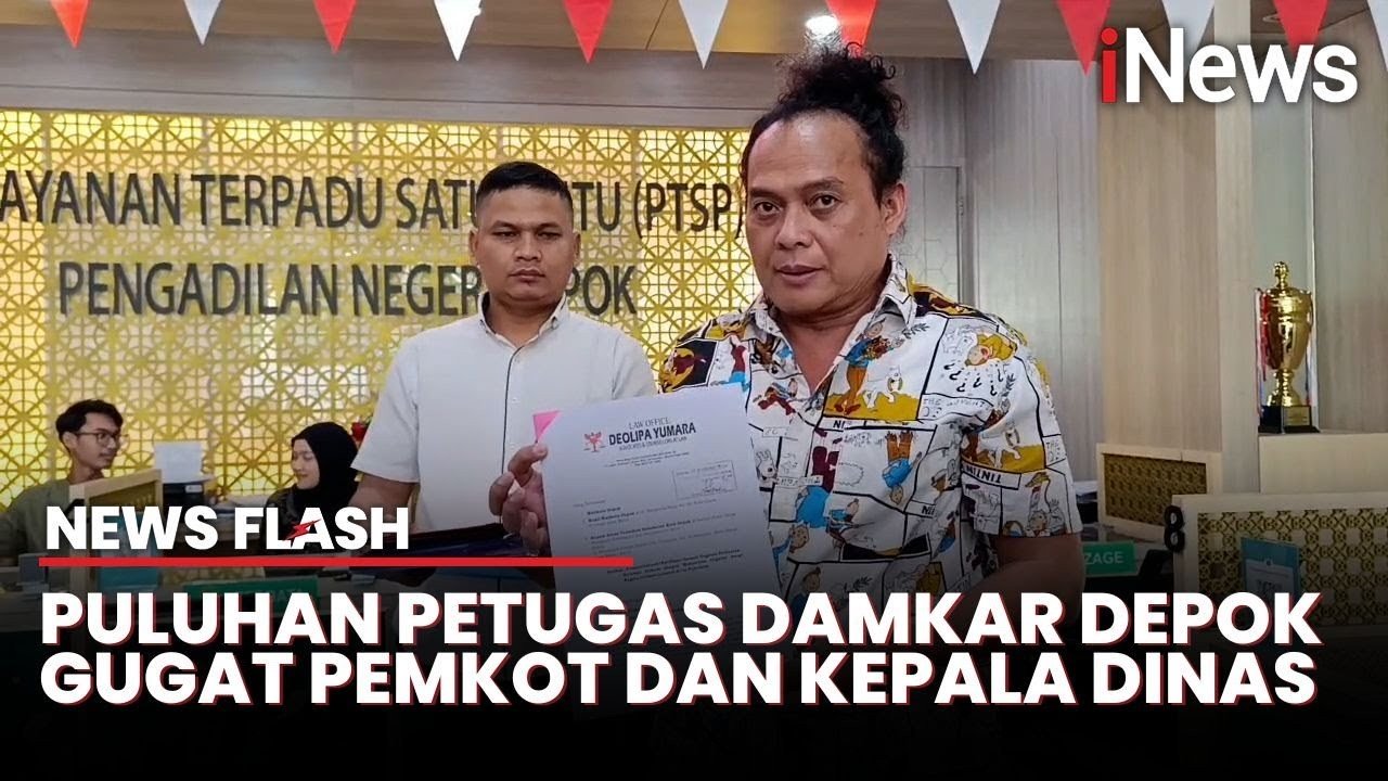 Petugas Damkar Layangkan Somasi ke Pemkot Depok