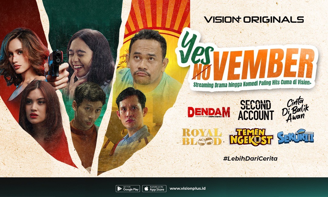 Streaming Drama hingga Komedi Paling Hits di Vision+, Simak Rekomendasinya