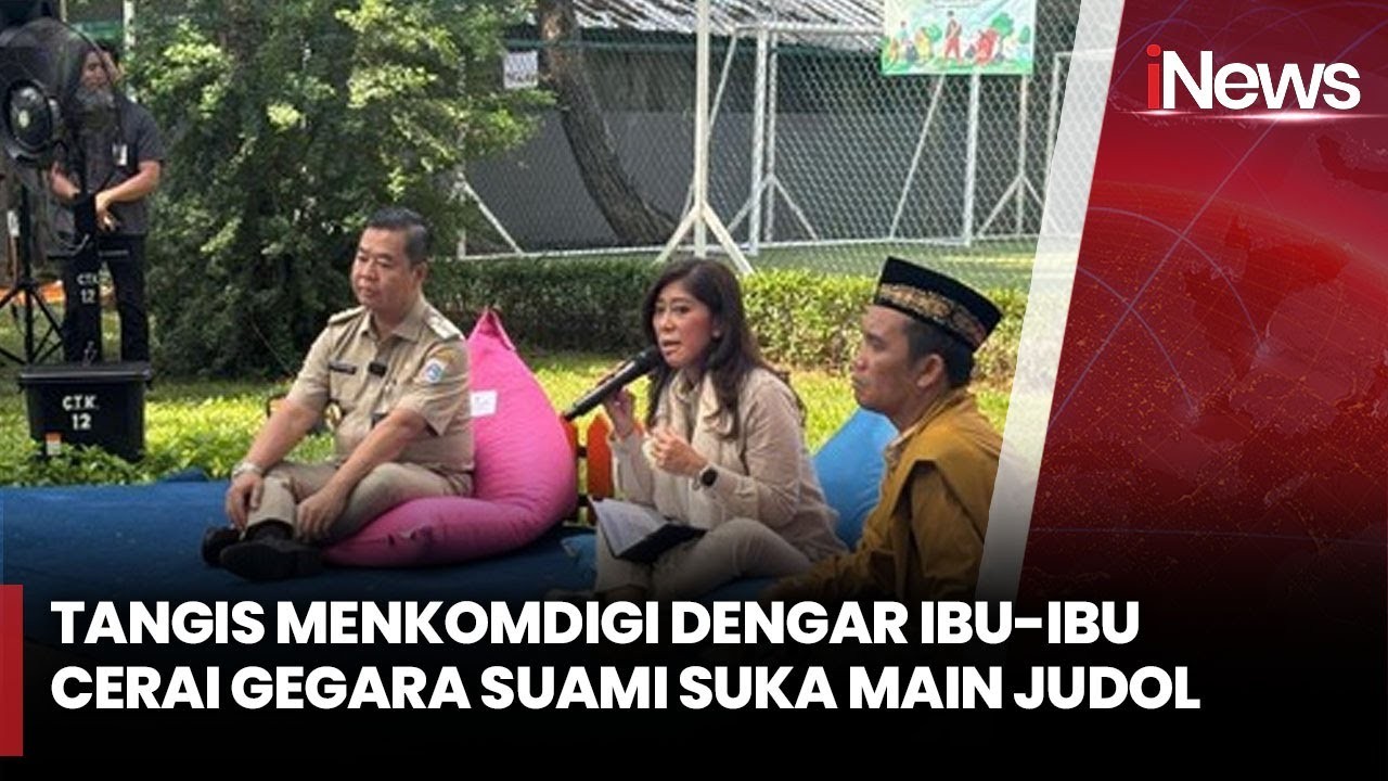 Ibu-Ibu Curhat Suami Terlibat Judi Online, Menteri Meutya Hafid Sedih