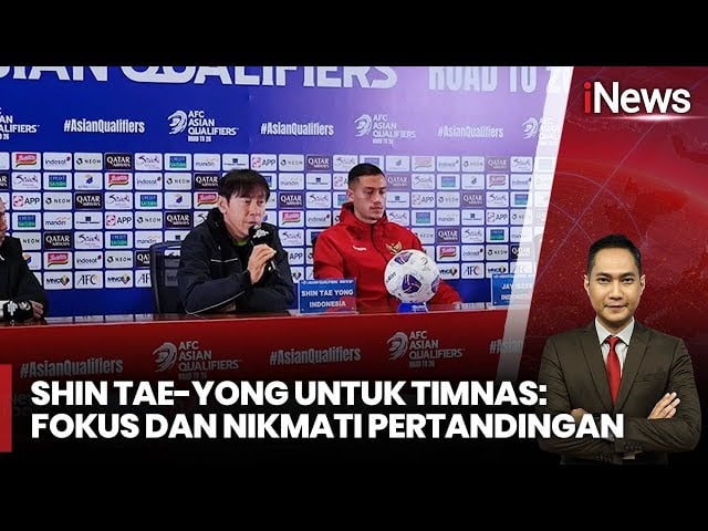 Pesan Shin Tae-Yong ke Pemain Timnas Indonesia Jelang Lawan Jepang