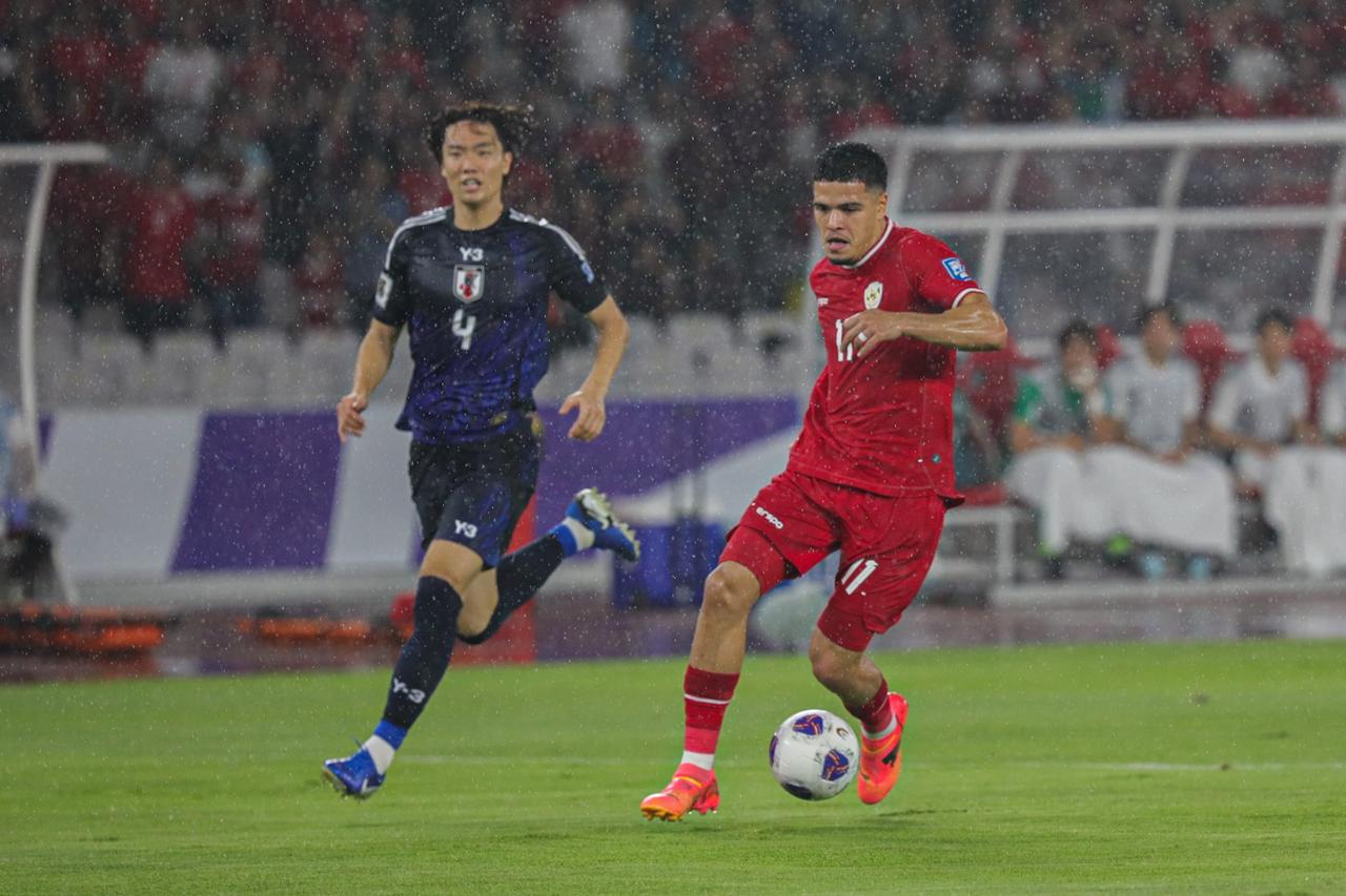 Timnas Indonesia Dibantai Jepang, Peluang Lolos Piala Dunia 2026 Masih Ada