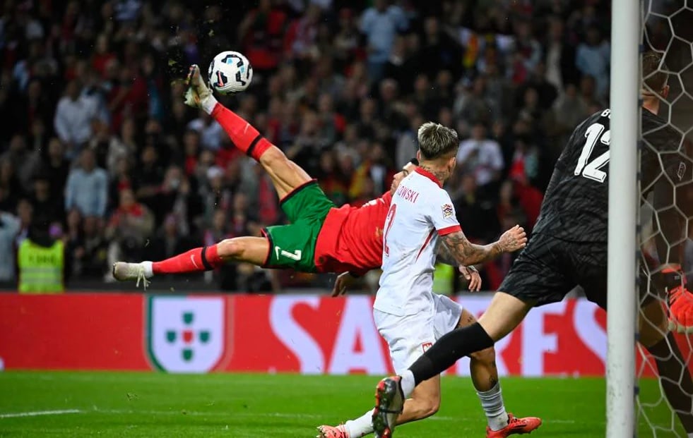 Hasil Lengkap UEFA Nations League: Portugal Bantai Polandia, Cristiano Ronaldo Cetak Gol Indah